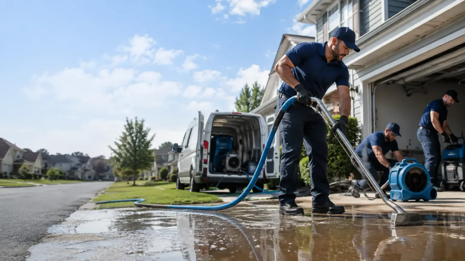 Flood Damage Restoration in Albert, OK